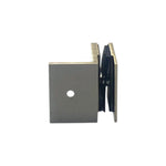 Load image into Gallery viewer, Shower Bracket Offset Plate Wall To Glass 90° – Antique Brass
