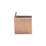 Load image into Gallery viewer, Shower Bracket Offset Plate Wall To Glass 90° – Antique Brushed Copper

