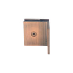 Load image into Gallery viewer, Shower Bracket Offset Plate Wall To Glass 90° – Antique Brushed Copper
