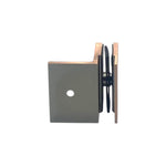 Load image into Gallery viewer, Shower Bracket Offset Plate Wall To Glass 90° – Antique Brushed Copper
