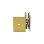 Load image into Gallery viewer, Shower Bracket Offset Plate Wall To Glass 90° – Brushed Gold (SB-300SU)

