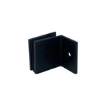 Load image into Gallery viewer, Shower Bracket Offset Plate Wall To Glass 90° – Matt Black (SB-300SU)
