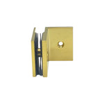 Load image into Gallery viewer, Shower Bracket Offset Plate Wall To Glass 90° – Polished Gold (SB-300SU)
