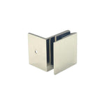 Load image into Gallery viewer, Shower Bracket Offset Plate Wall To Glass 90° – Polished Nickel
