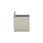 Load image into Gallery viewer, Shower Bracket Offset Plate Wall To Glass 90° – Polished Nickel
