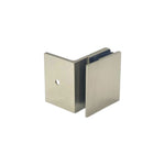 Load image into Gallery viewer, Shower Bracket Offset Plate Wall To Glass 90° – Satin Nickel

