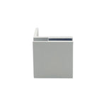 Load image into Gallery viewer, Shower Bracket Offset Plate Wall To Glass 90° – White
