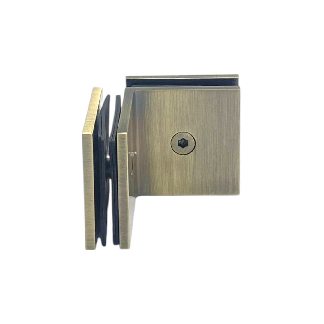 Shower Bracket Glass To Glass 90°