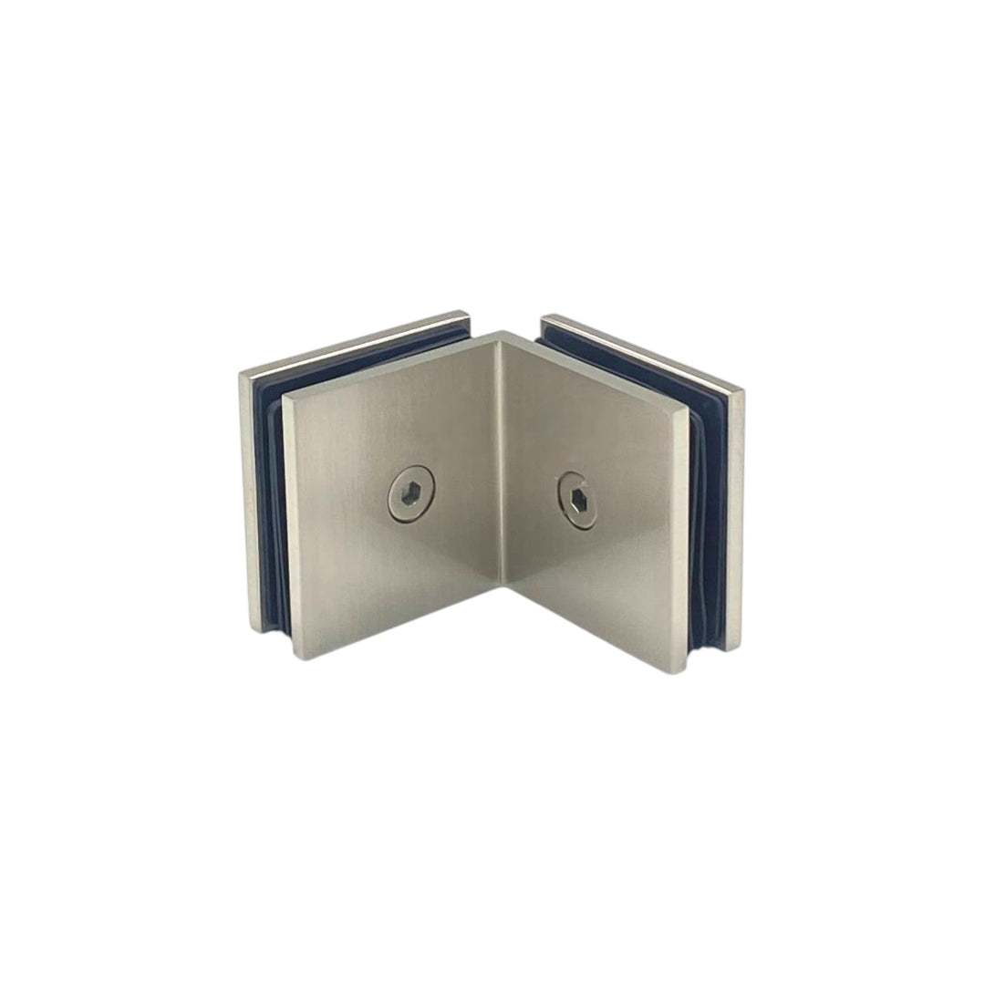 Shower Bracket Glass To Glass 90°