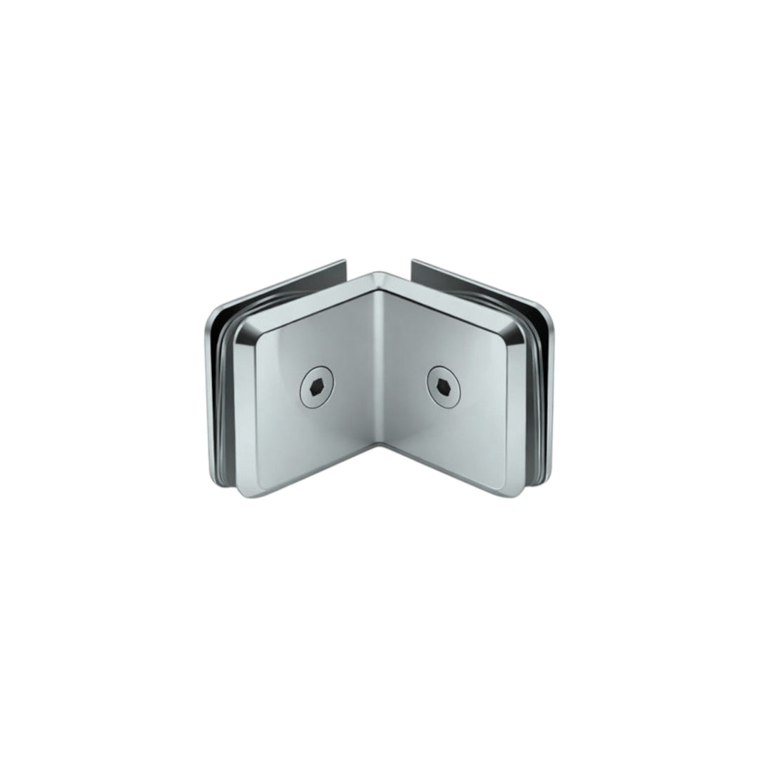 Shower Bracket Glass To Glass 90°