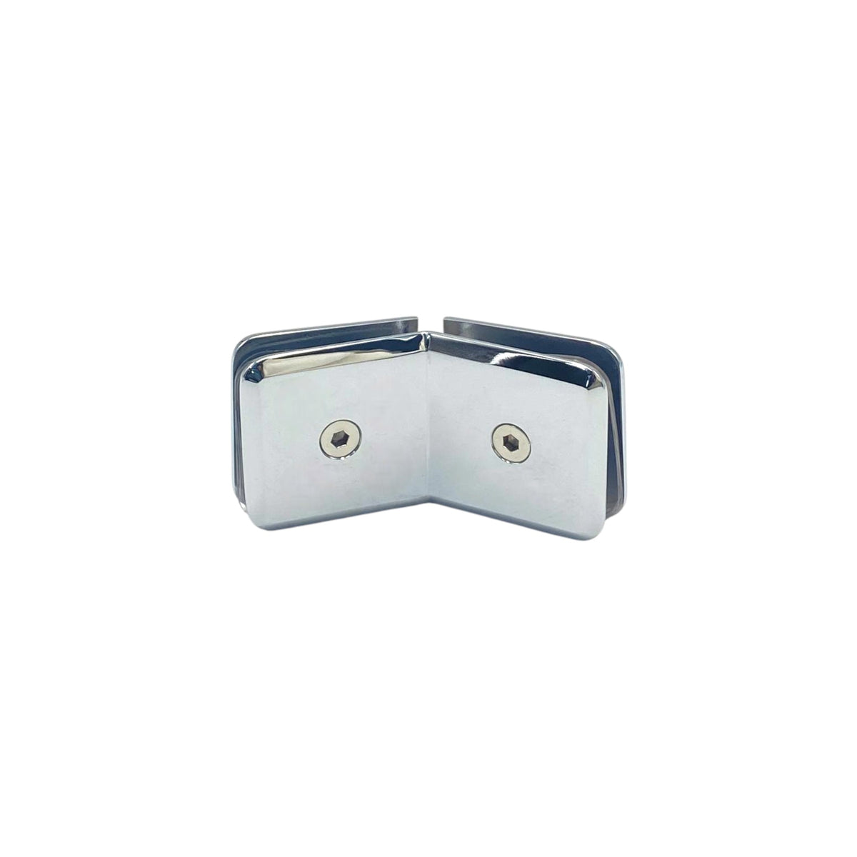 Shower bracket glass to glass 135°
