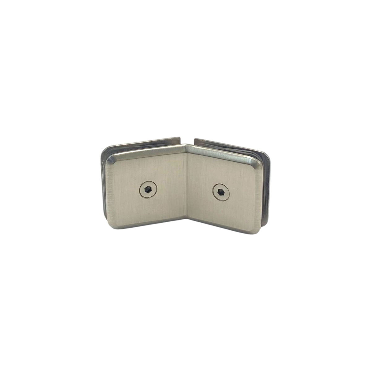 Shower bracket glass to glass 135°