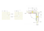 Load image into Gallery viewer, Shower Bracket Glass To Glass 90°
