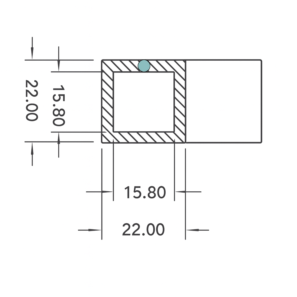 Support Bar Corner Connector