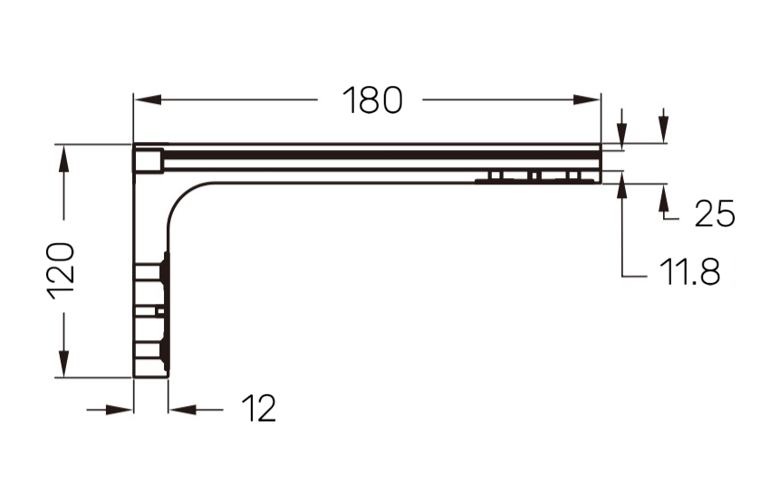 Support Bar Connector (Right) -