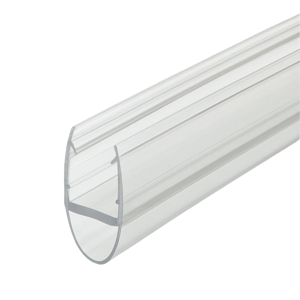 Shower door bubble seal
