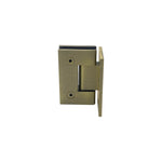 Load image into Gallery viewer, York Bevelled Offset Plate Wall To Glass 90° Shower Hinge
