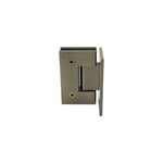 Load image into Gallery viewer, York Bevelled Offset Plate Wall To Glass 90° Shower Hinge
