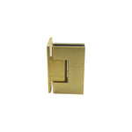 Load image into Gallery viewer, York Bevelled Offset Plate Wall To Glass 90° Shower Hinge
