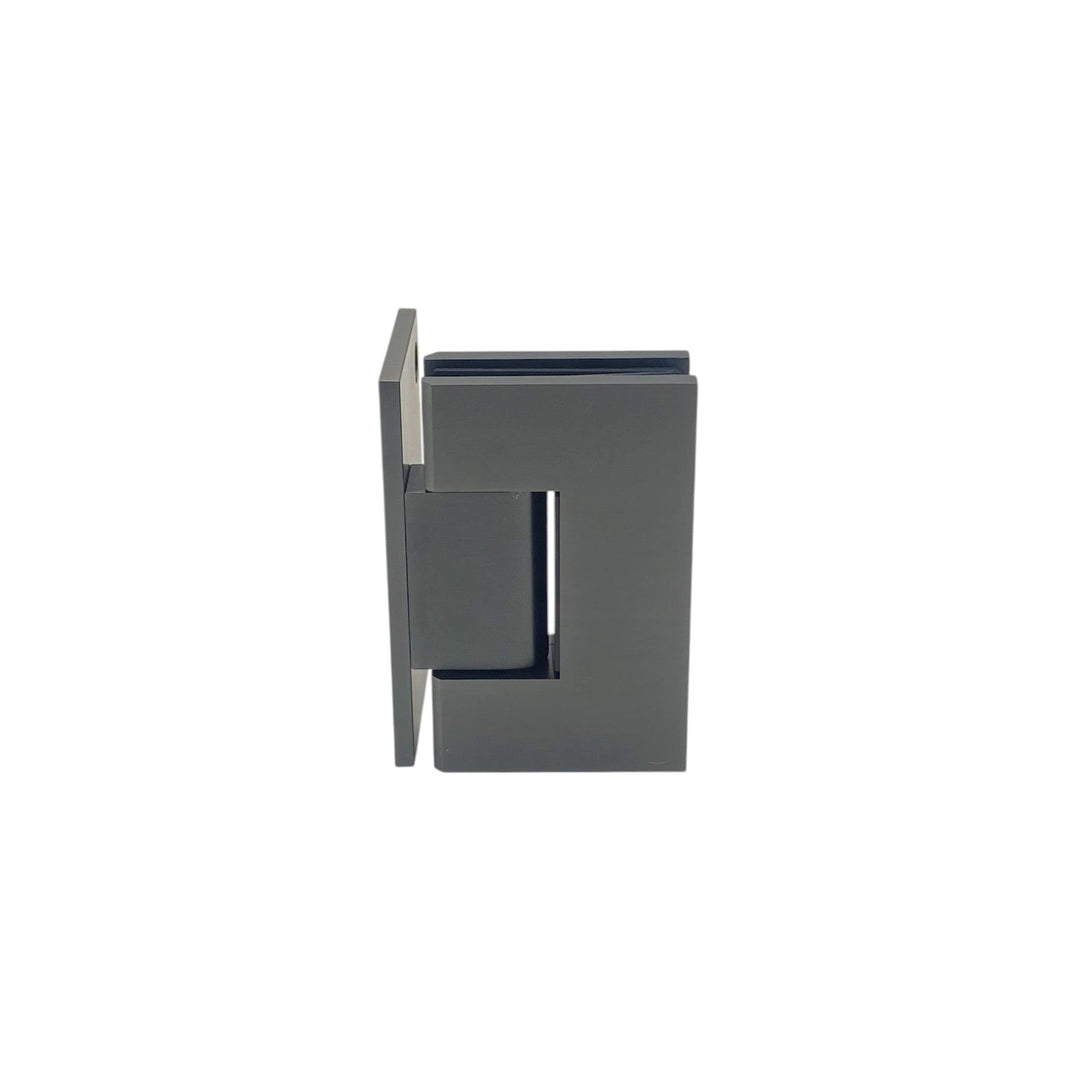 York Bevelled Offset Plate Wall To Glass 90° Shower Hinge