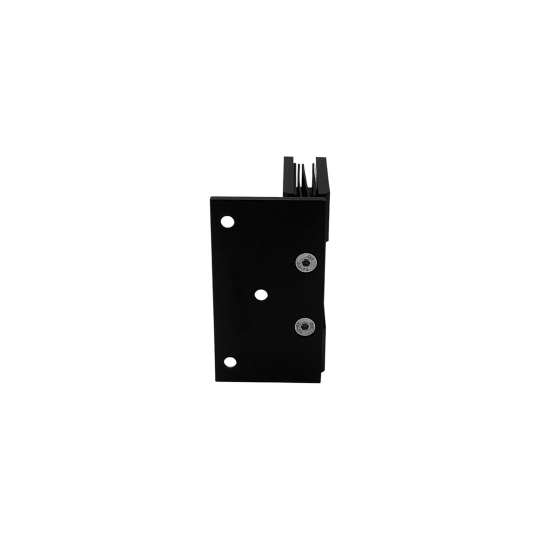 Offset Plate Wall To Glass 90°