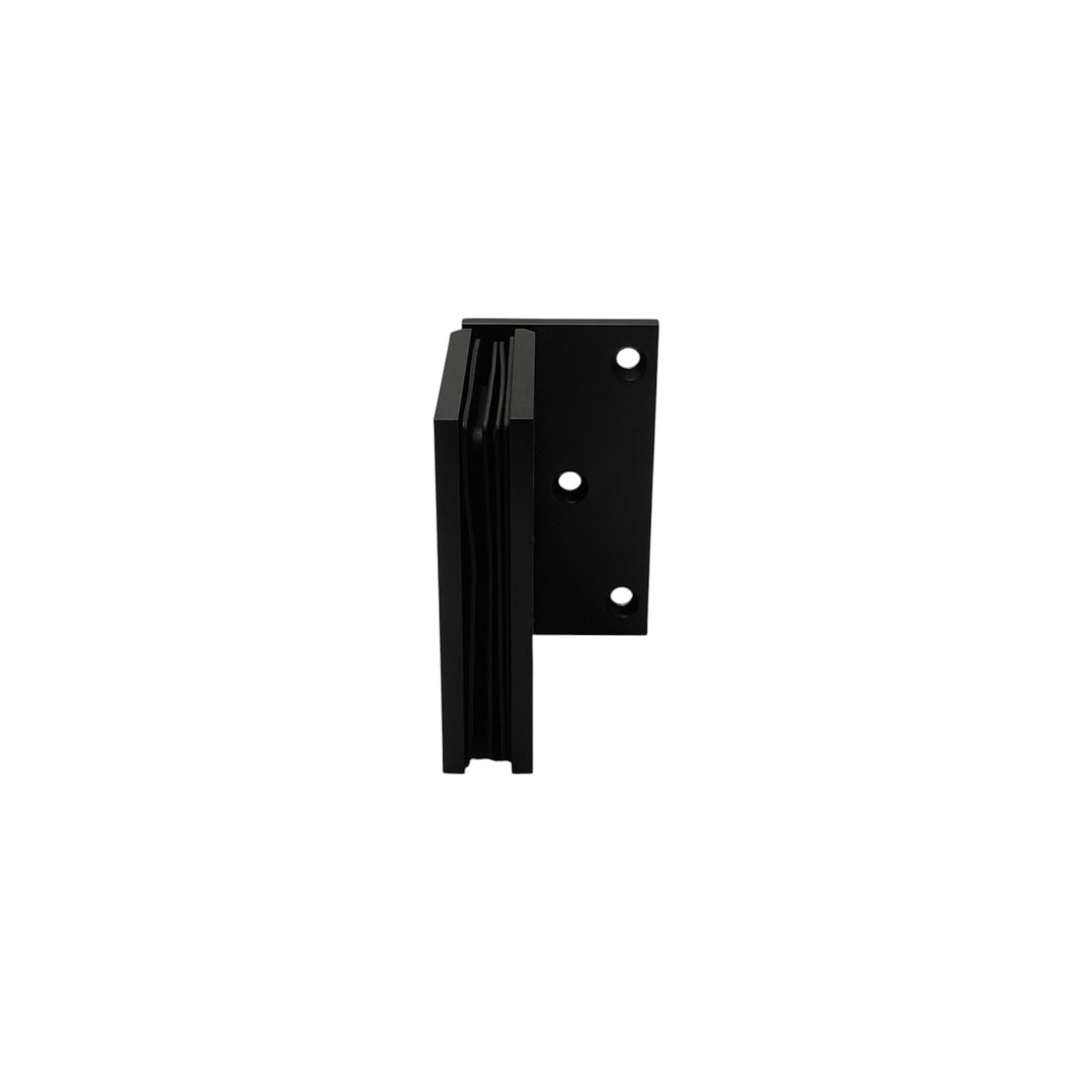 Offset Plate Wall To Glass 90°
