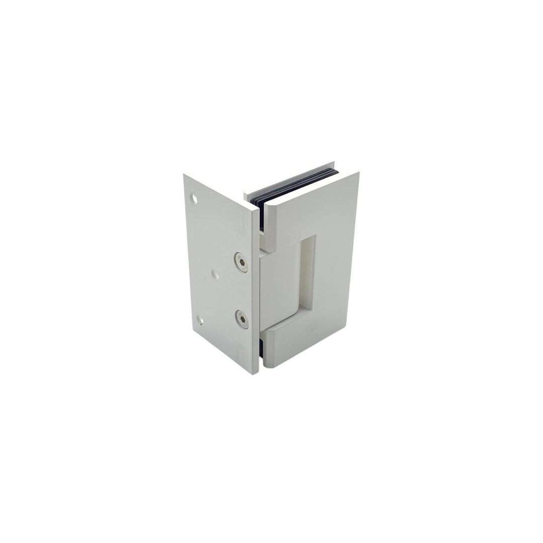 Offset Plate Wall To Glass 90° Copper