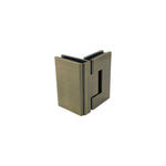 Load image into Gallery viewer, Shower Hinge Glass To Glass 90° – Antique Brass
