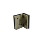 Load image into Gallery viewer, Shower Hinge Glass To Glass 90° – Antique Brass
