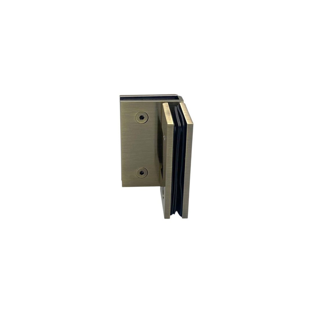 Shower Hinge Glass To Glass 90° – Antique Brass