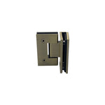 Load image into Gallery viewer, Shower Hinge Glass To Glass 90° – Antique Brass
