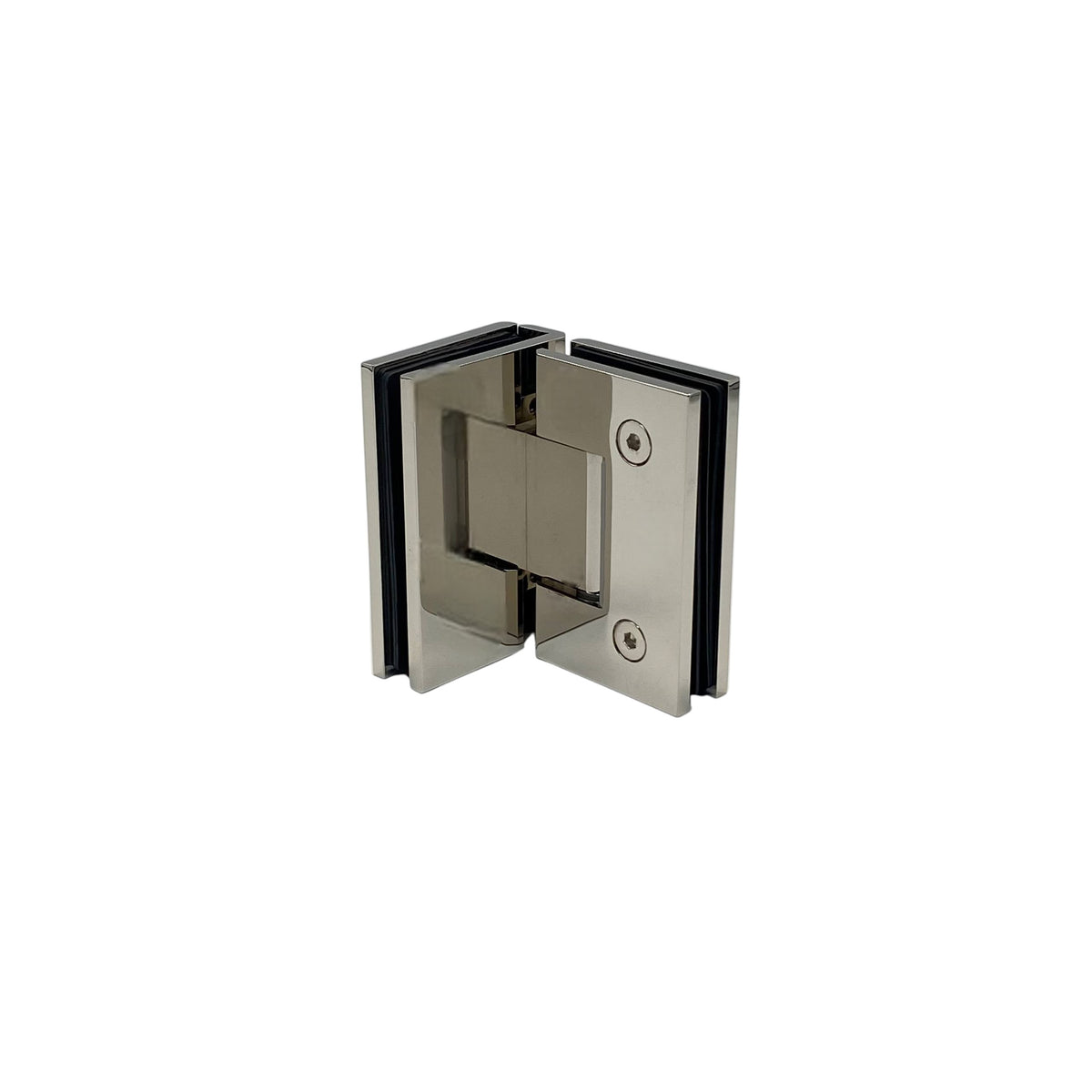Shower hinge glass to glass 90°
