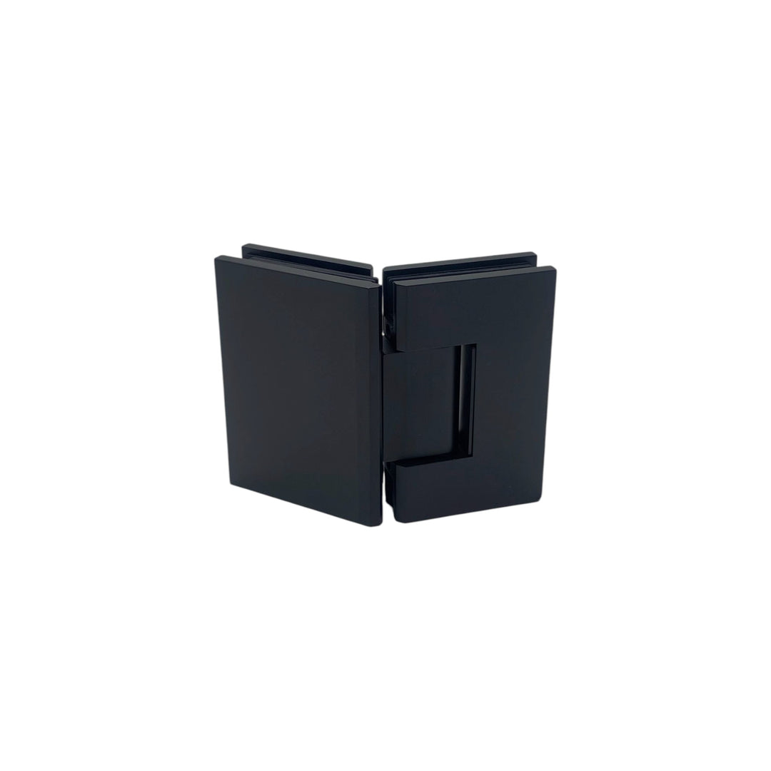 Shower Hinge Glass To Glass 135° – Matt Black