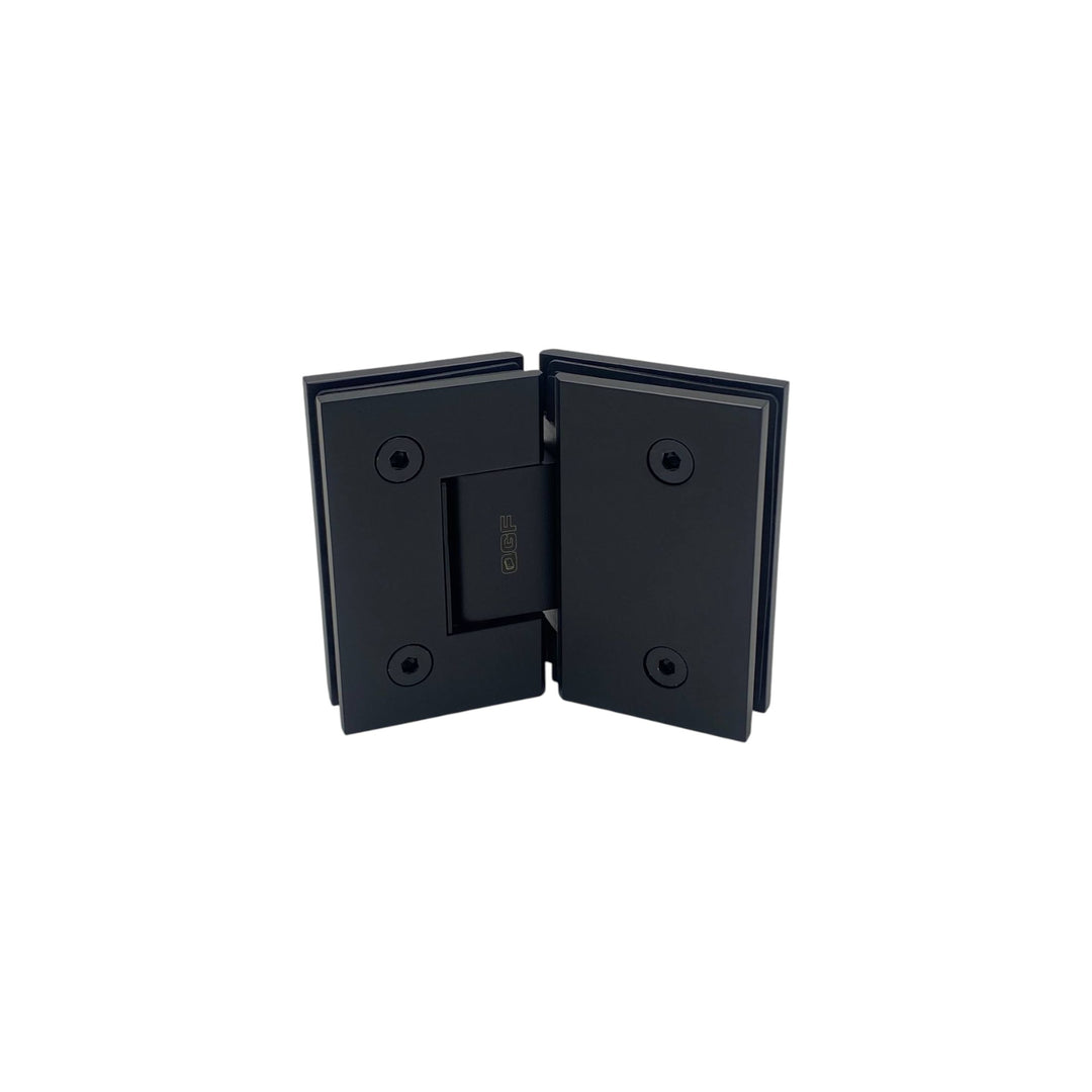 Shower Hinge Glass To Glass 135° – Matt Black