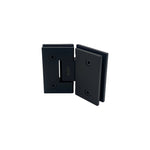 Load image into Gallery viewer, Shower Hinge Glass To Glass 135° – Matt Black
