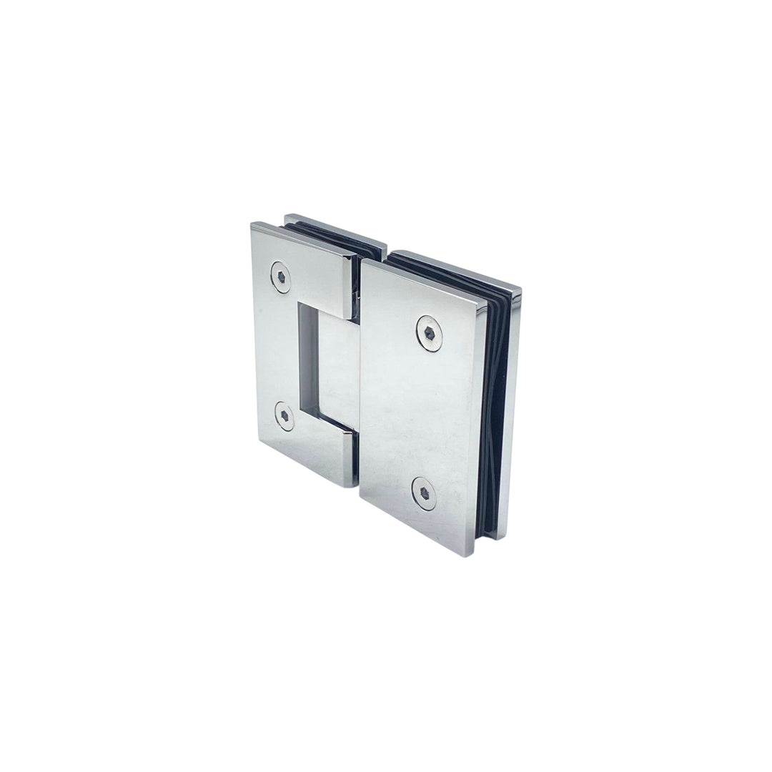 Diamond Edge Glass To Glass 180° Shower Hinge