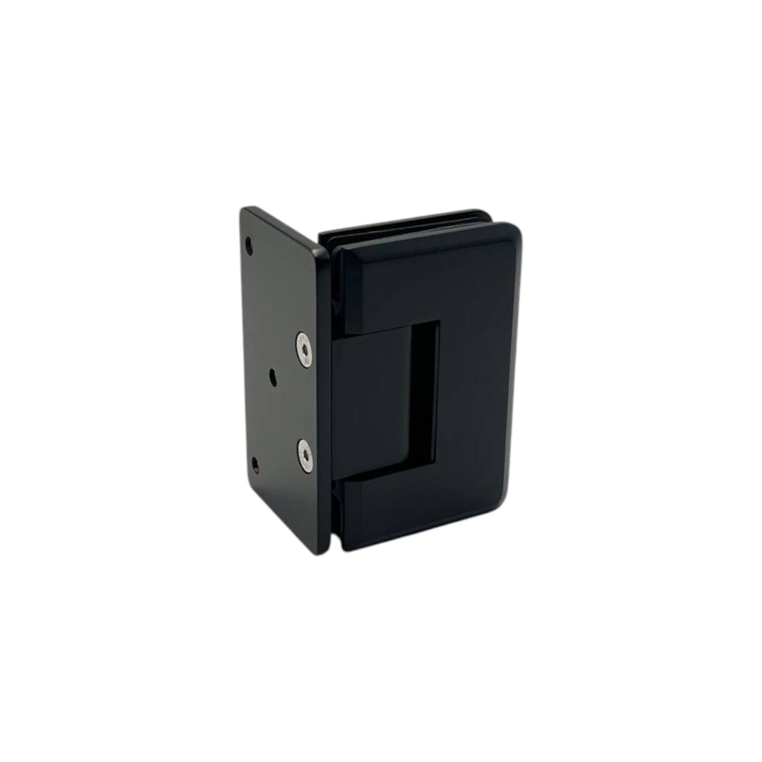 York Bevelled Offset Plate Wall To Glass 90° Shower Hinge