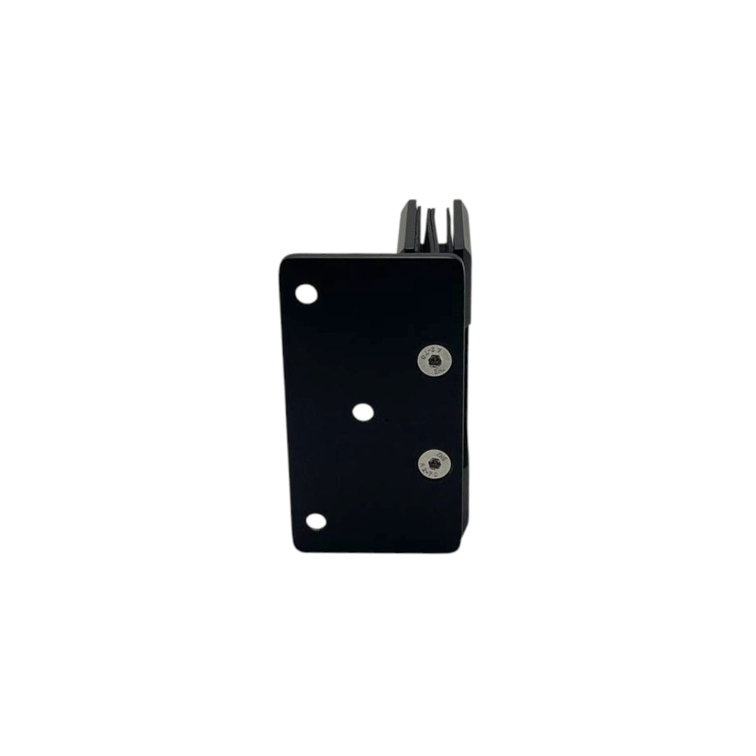 York Bevelled Offset Plate Wall To Glass 90° Shower Hinge