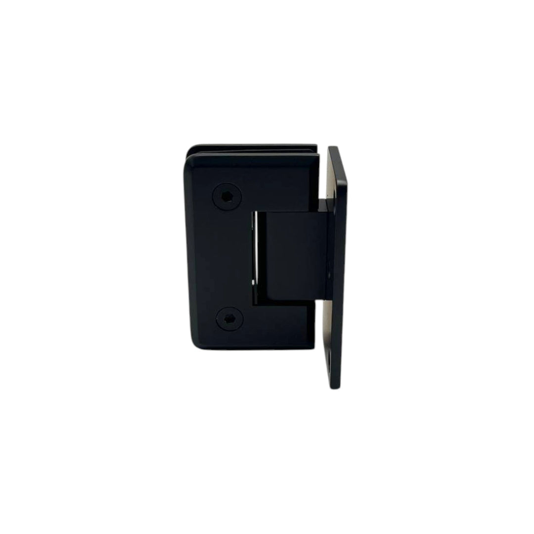 York Bevelled Offset Plate Wall To Glass 90° Shower Hinge
