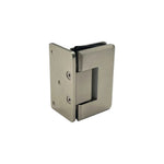 Load image into Gallery viewer, York Bevelled Offset Plate Wall To Glass 90° Shower Hinge
