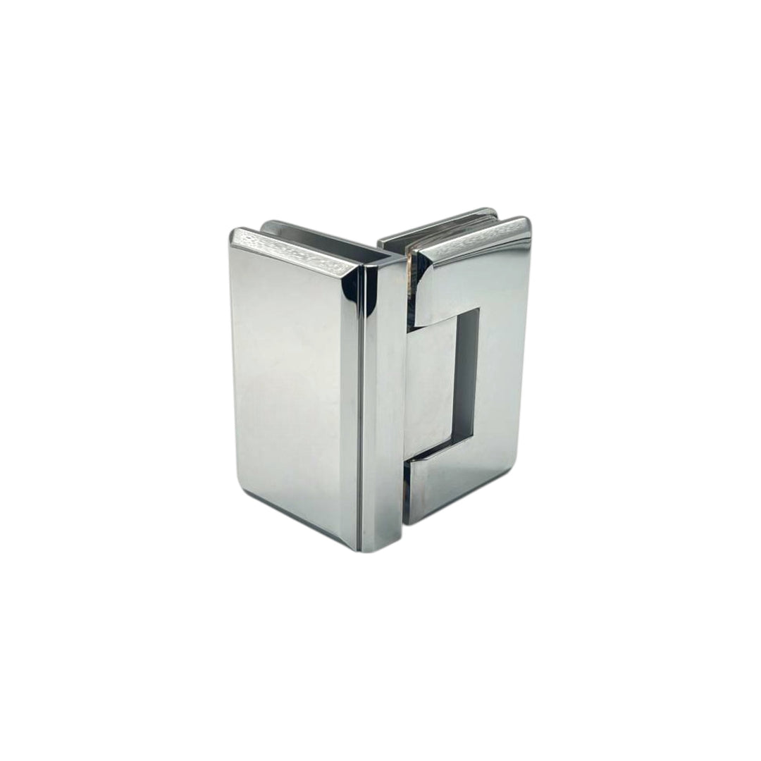 Bevelled Shower Hinge Glass To Glass 90°