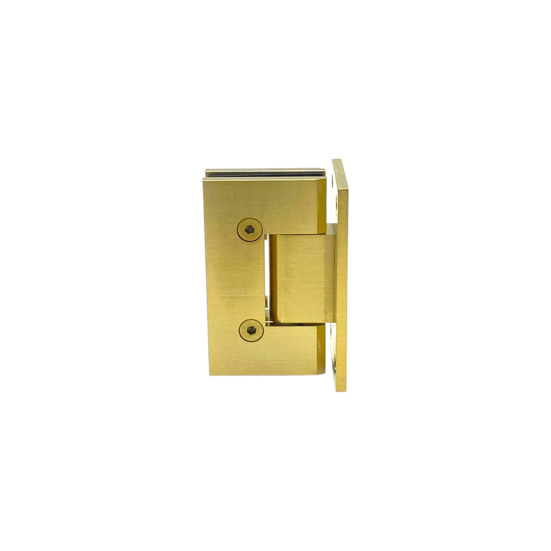 Valencia Heavy Duty Full Plate Wall To Glass 90° Shower Hinge