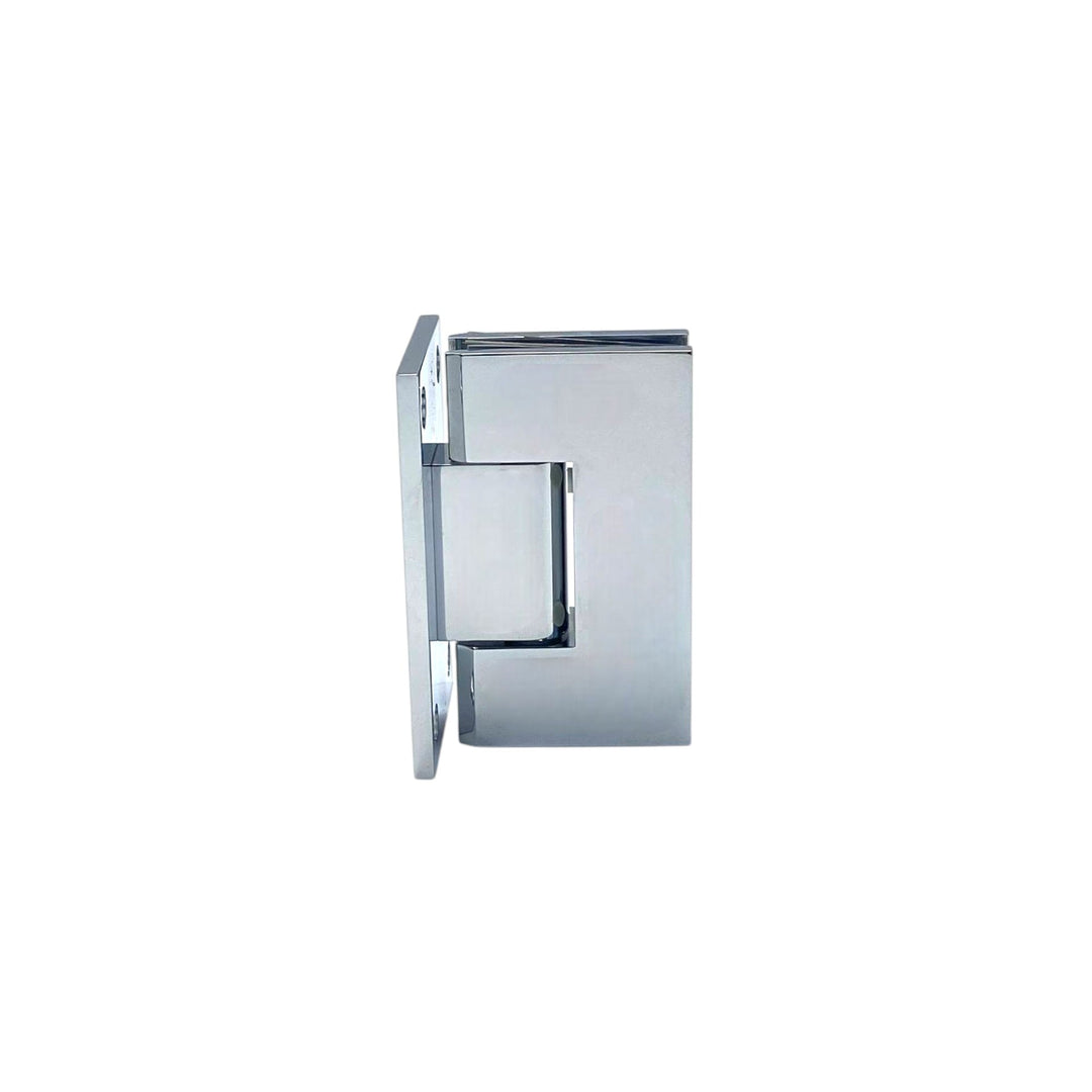 Valencia Heavy Duty Full Plate Wall To Glass 90° Shower Hinge