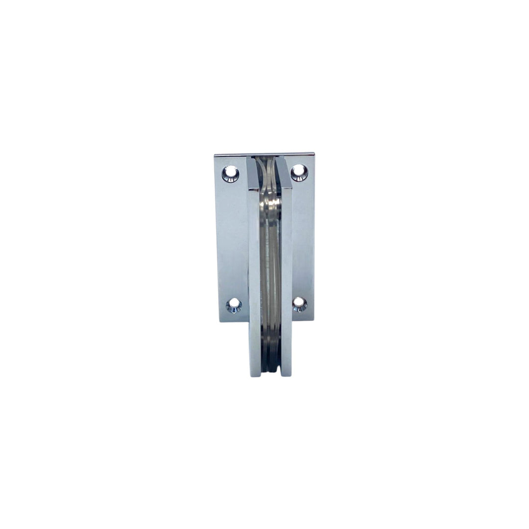 Valencia Heavy Duty Full Plate Wall To Glass 90° Shower Hinge