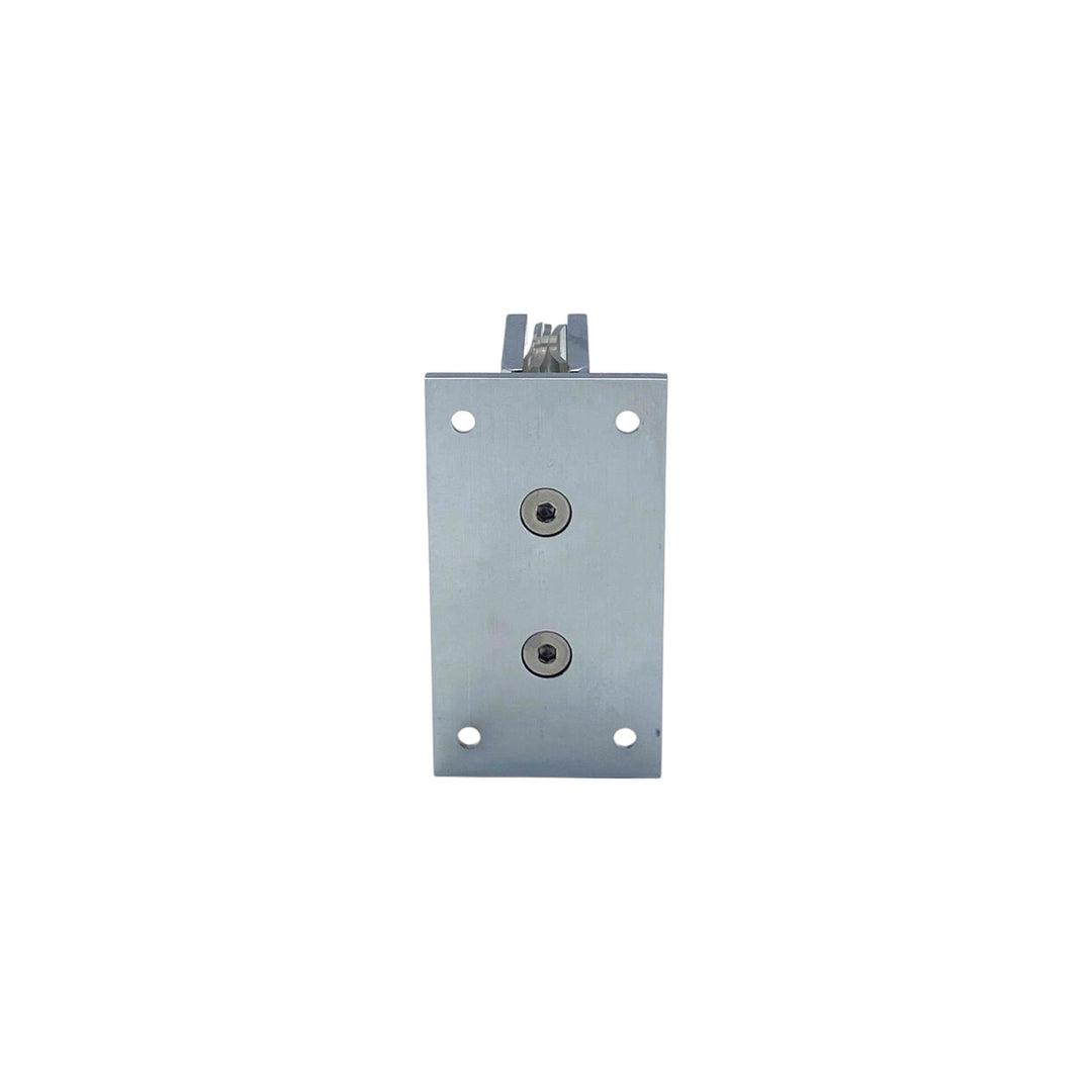 Valencia Heavy Duty Full Plate Wall To Glass 90° Shower Hinge