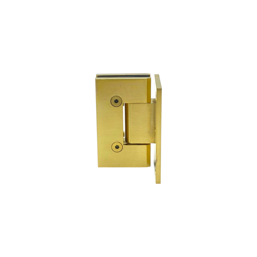 Valencia Heavy Duty Offset Plate Wall To Glass 90° Shower Hinge