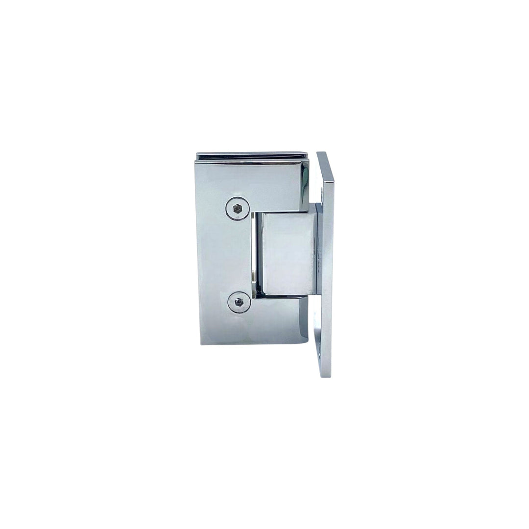 Valencia Heavy Duty Offset Plate Wall To Glass 90° Shower Hinge
