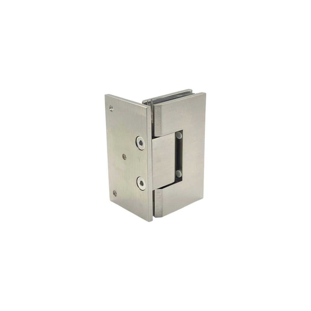 Valencia Heavy Duty Offset Plate Wall To Glass 90° Shower Hinge