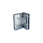 Load image into Gallery viewer, Porto Heavy Duty Bevelled Glass To Glass 90° Shower Hinge
