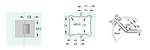 Load image into Gallery viewer, Porto Heavy Duty Bevelled Glass To Glass 135° Shower Hinge
